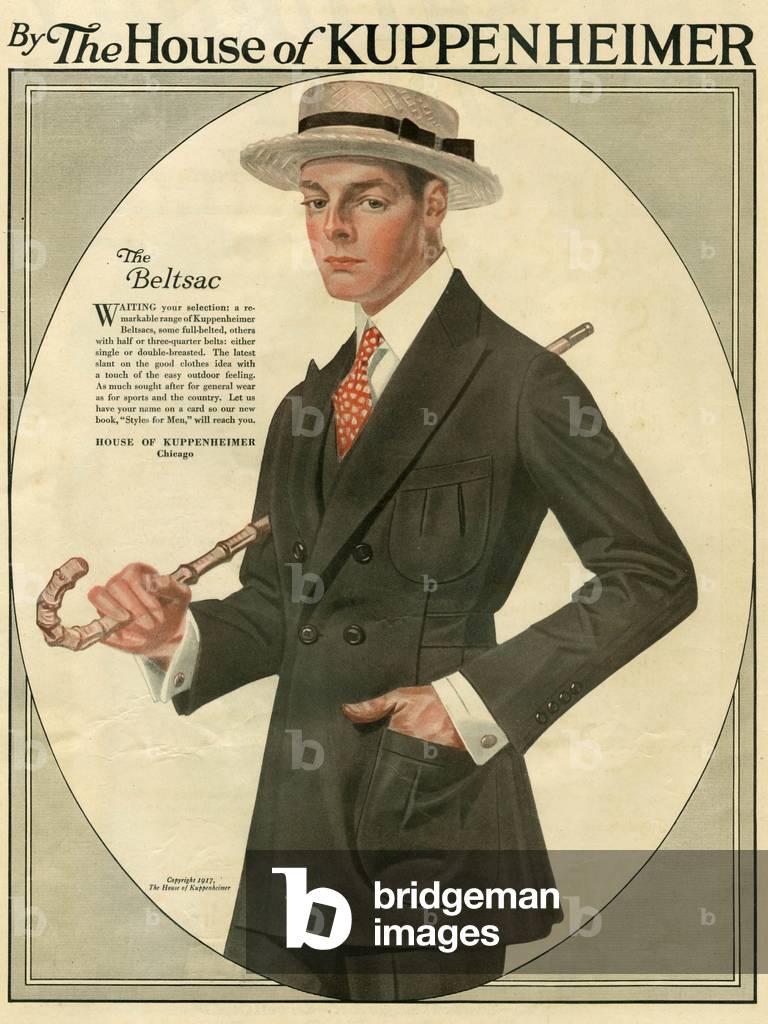 Kuppenheimer Magazine, advert, USA, 1910s
