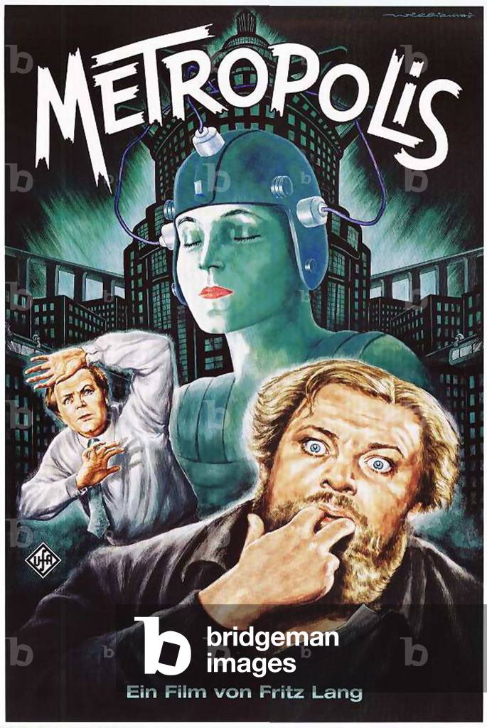 Metropolis Film Poster, USA, 1920s