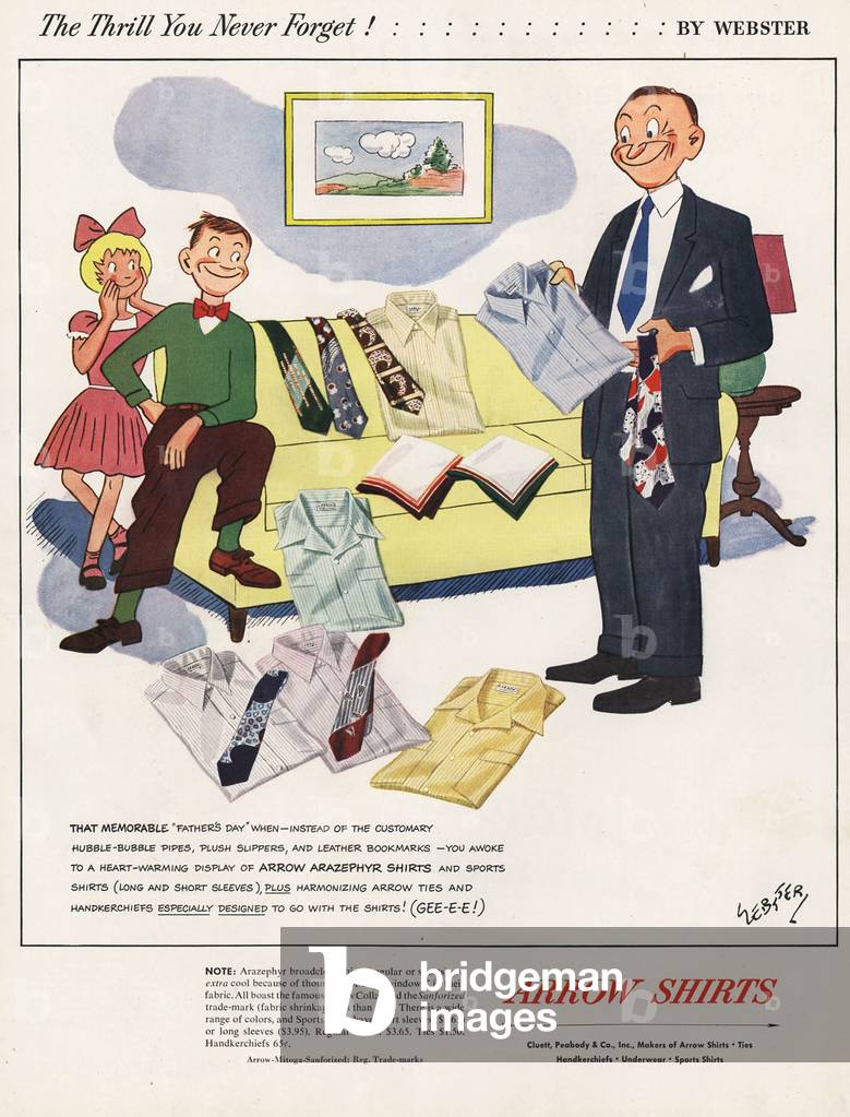 Arrow Magazine, advert, USA, 1940s