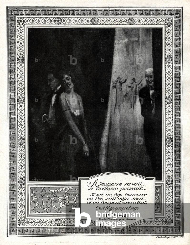 L'Oreal Magazine Advert, France, 1920s