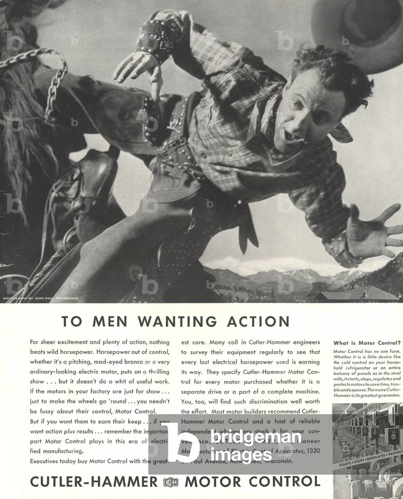 Cutler-Hammer Magazine, advert, USA, 1930s
