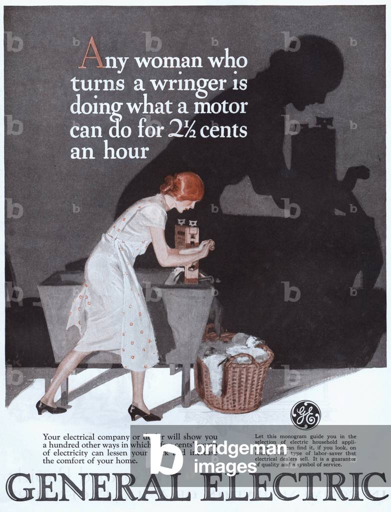 General Electric Magazine, advert, France, 1930s