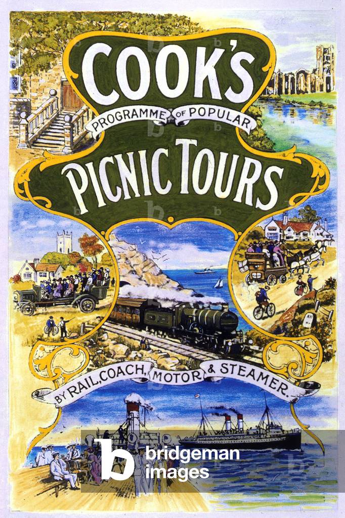 Thomas Cook Brochure Cover, UK, 1910s