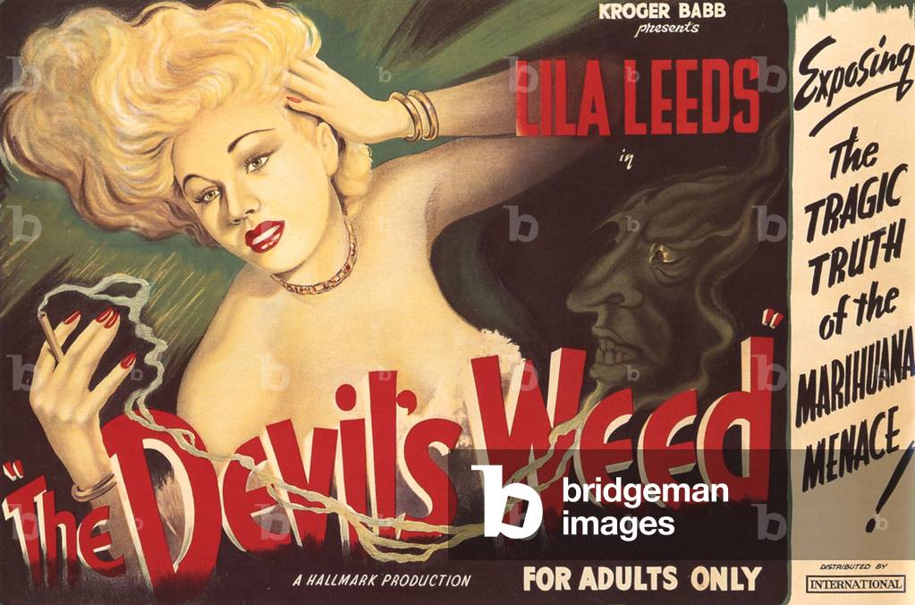The Devil's Weed, Film poster, UK, 1940s