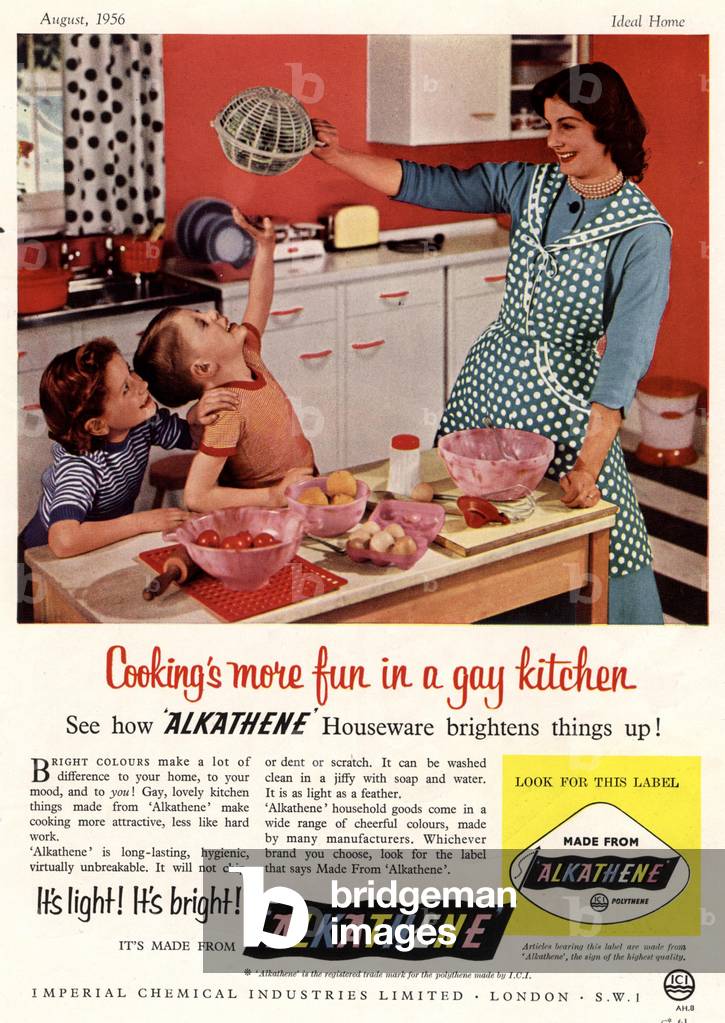 Alkathene, 1950s (print)