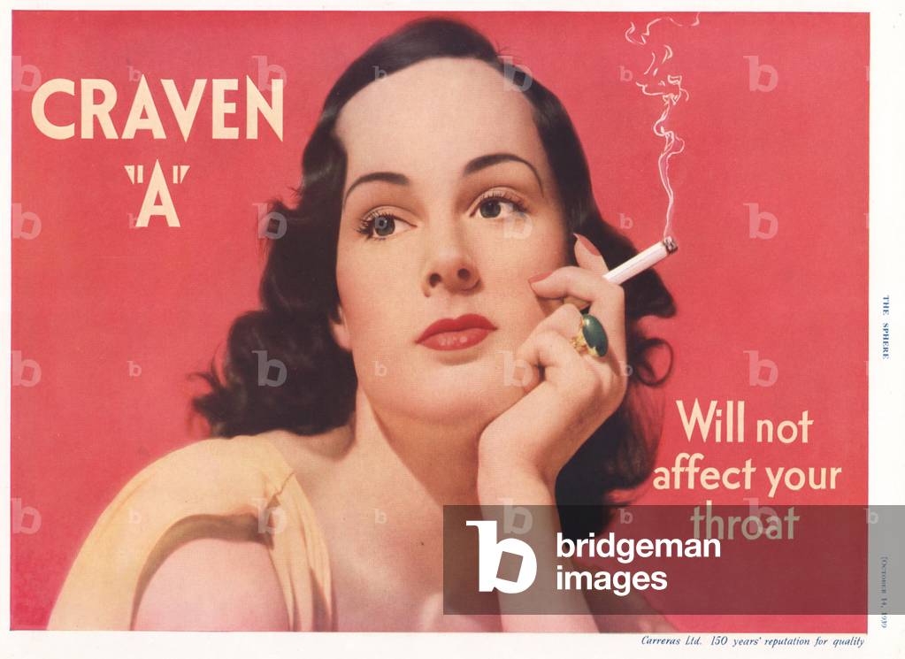 Craven A Magazine, advert, UK, 1930s