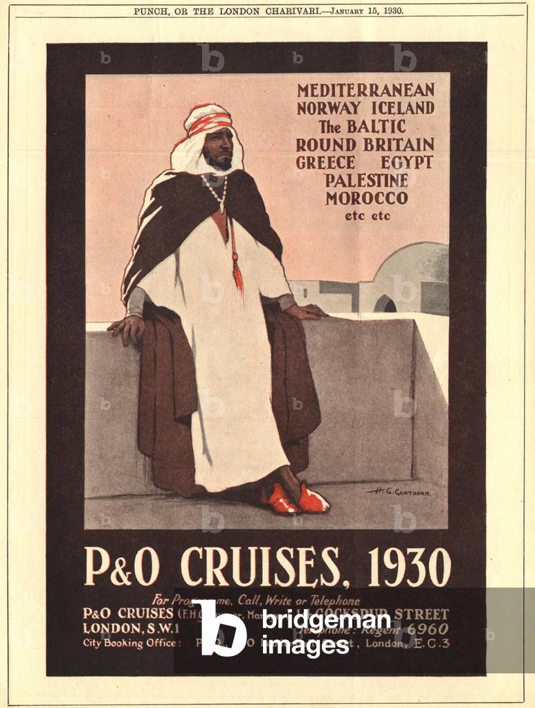 P & O Poster, UK, 1930s