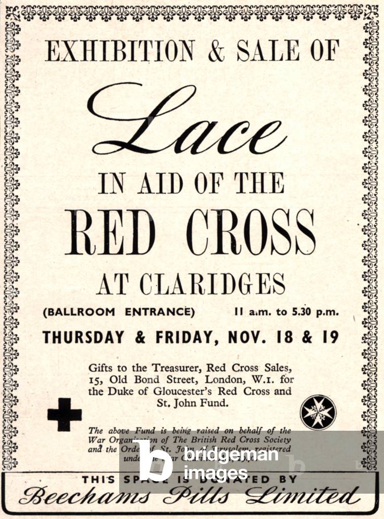 The Red Cross Magazine, advert, UK, 1940s