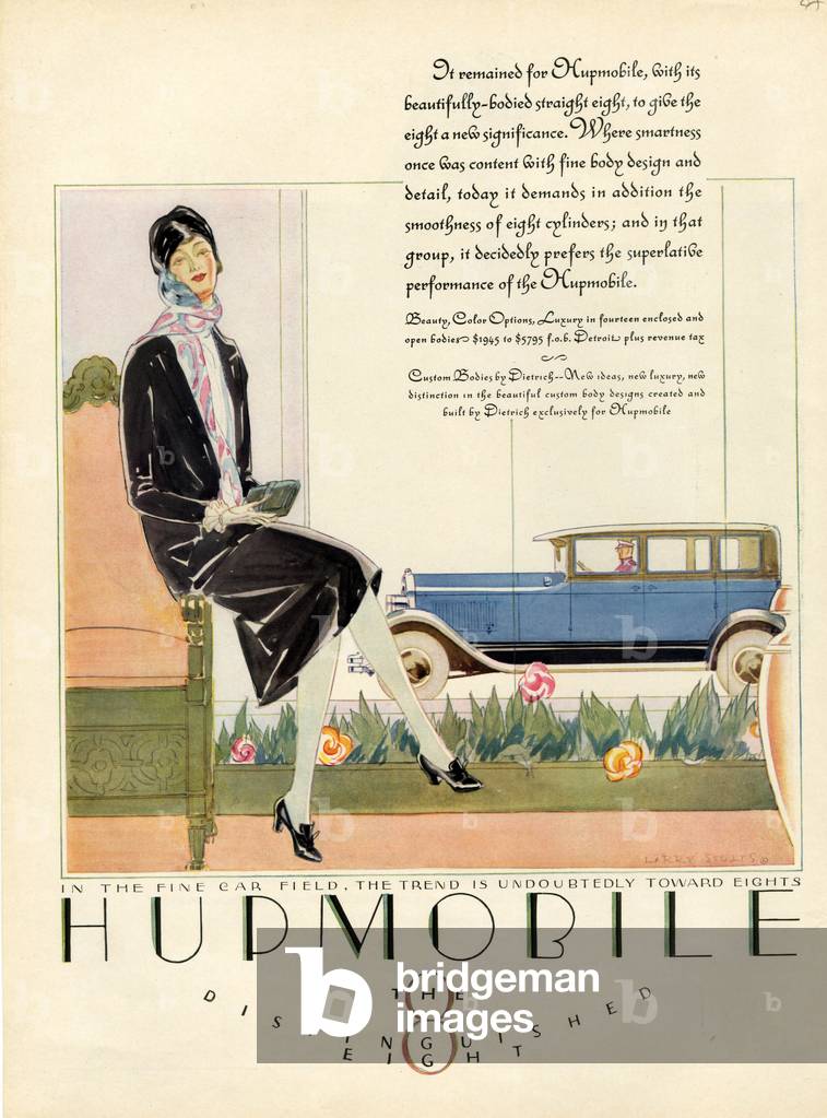 Hupmobile Magazine, advert, USA, 1920s