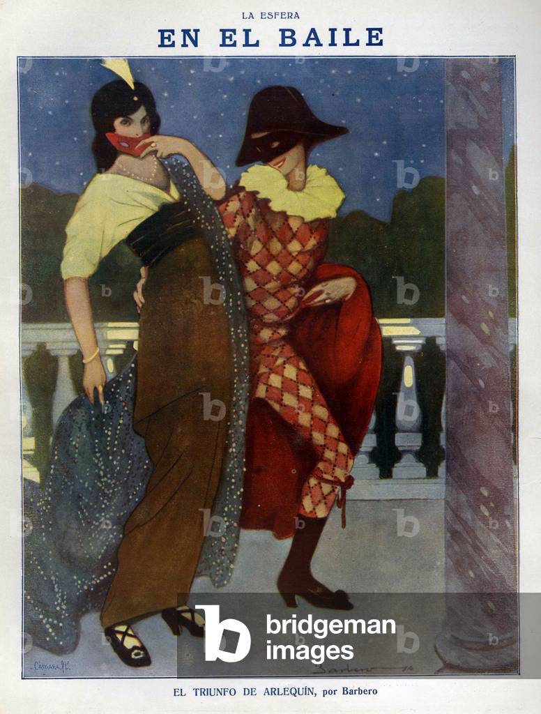 La Esfera, Magazine Plate, Spain, 1910s