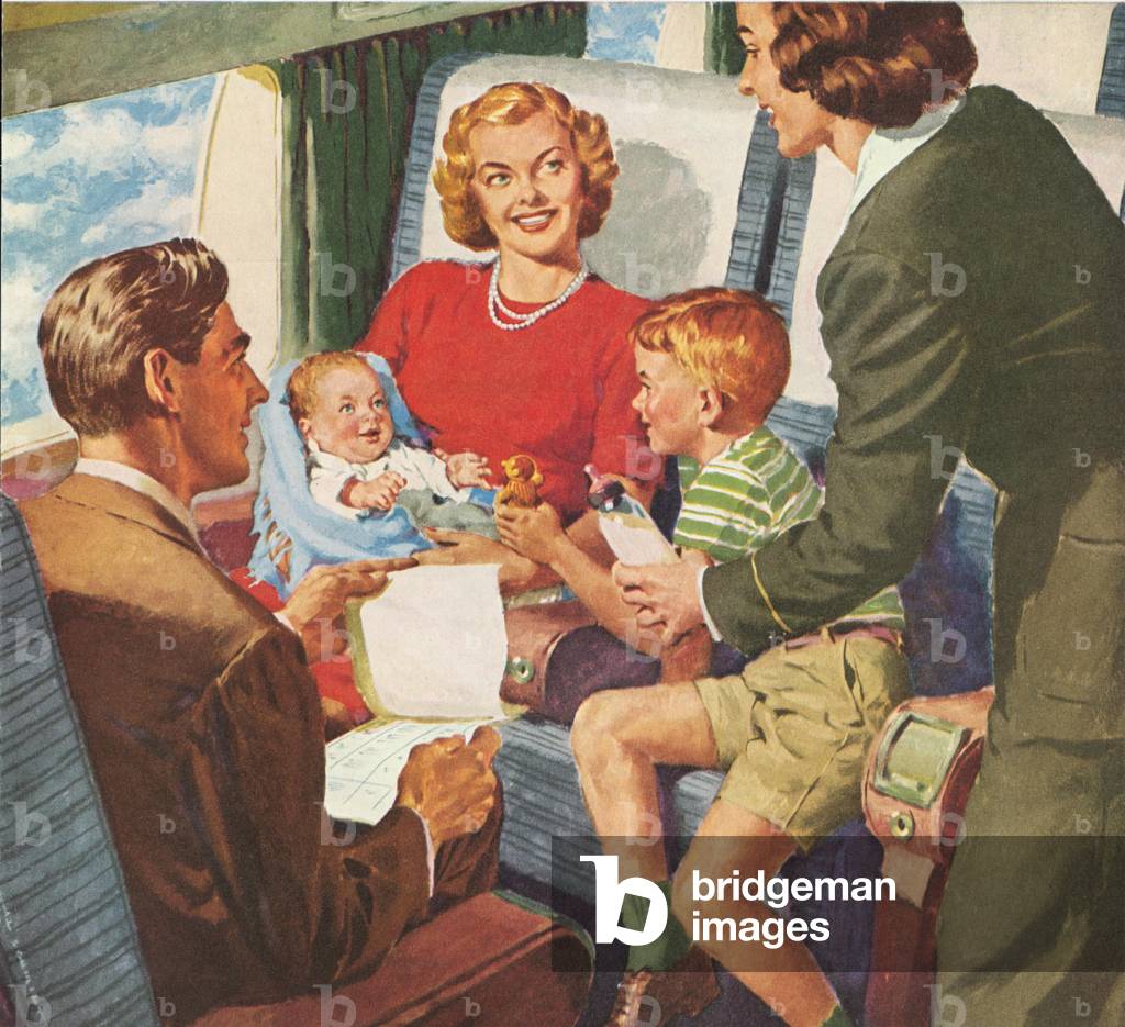 united aircraft, advert (detail), USA, 1950