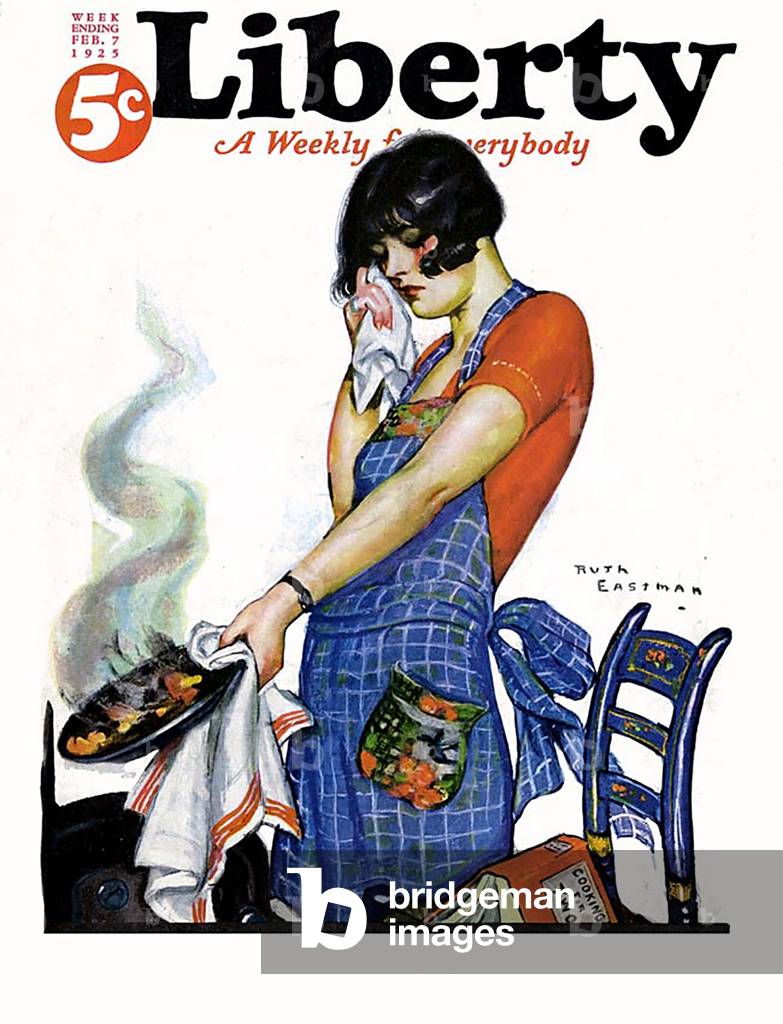 Liberty Magazine Cover, USA, 1920s