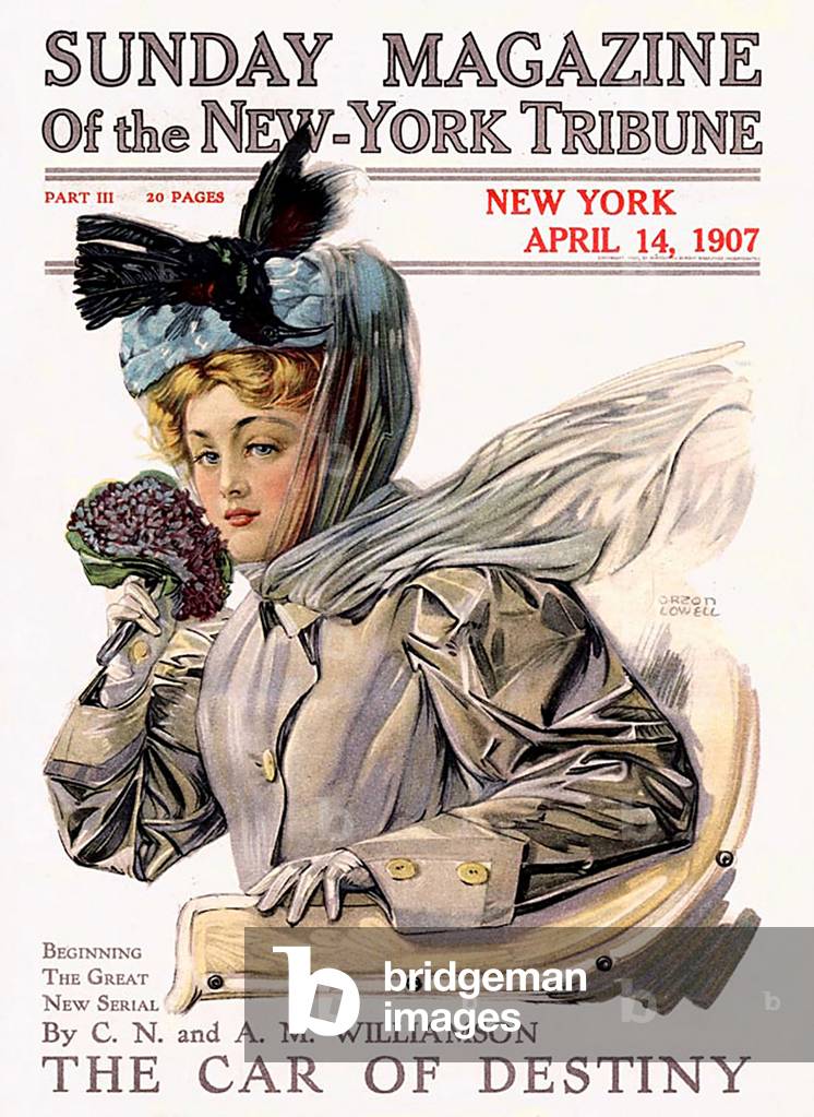 New York Tribune Magazine Cover, USA, 1900s