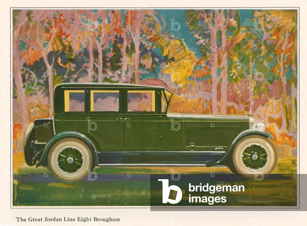 Brougham Magazine, advert, USA, 1920s
