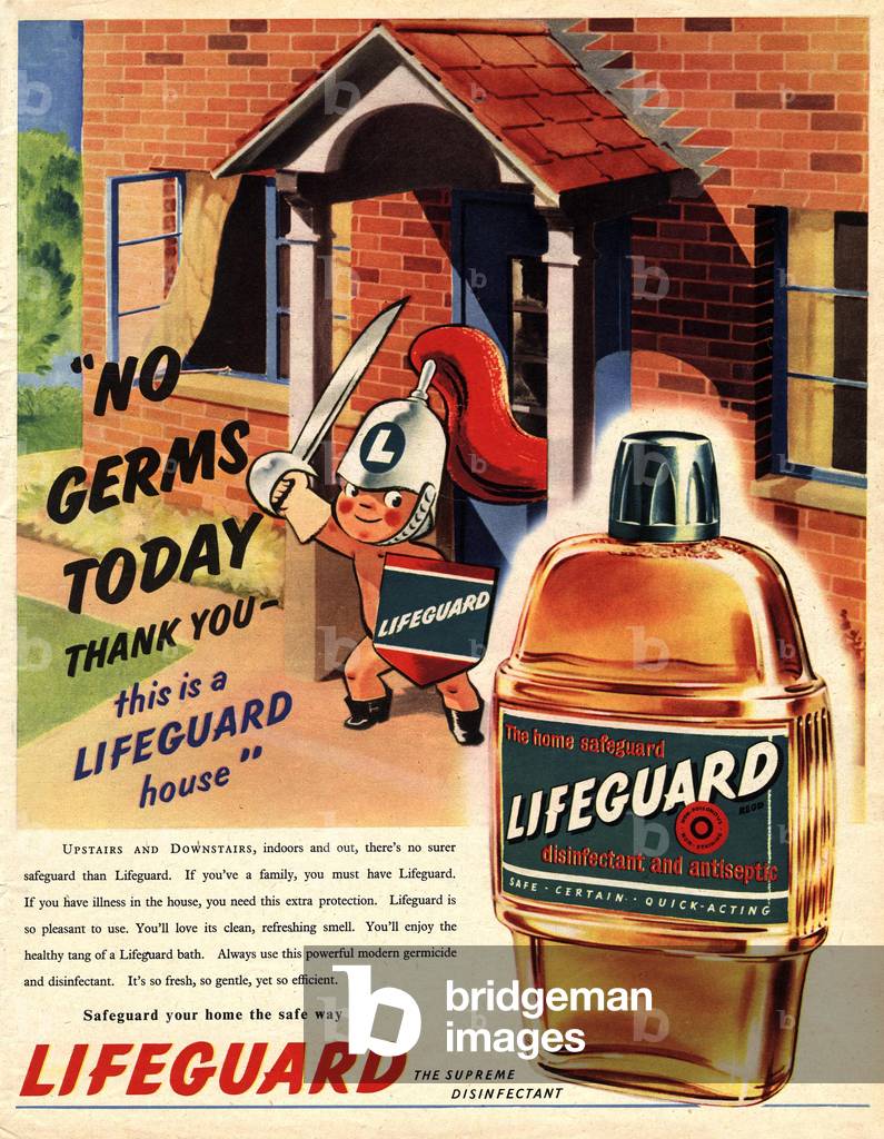 Lifeguard Magazine, advert, UK, 1952
