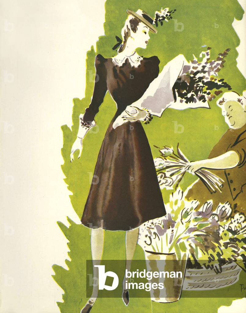 Womens Fashion, Magazine Plate, UK, 1930s