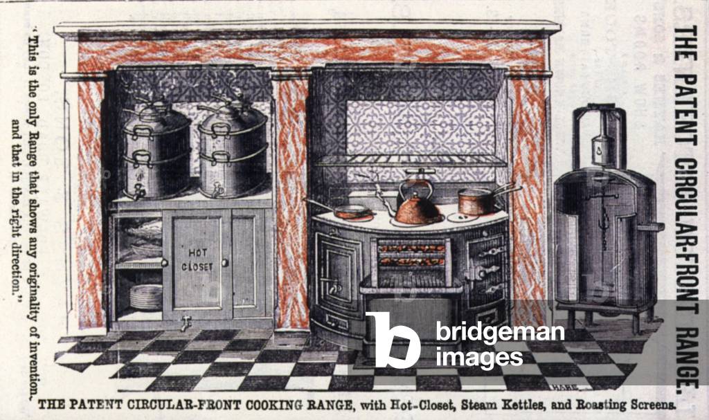 Ovens Cookers Magazine, advert, UK, 1890s