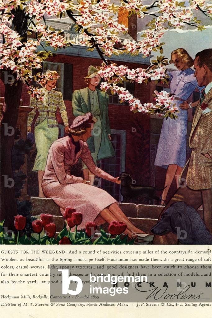 Hockanum Woolens, 1930s (print)