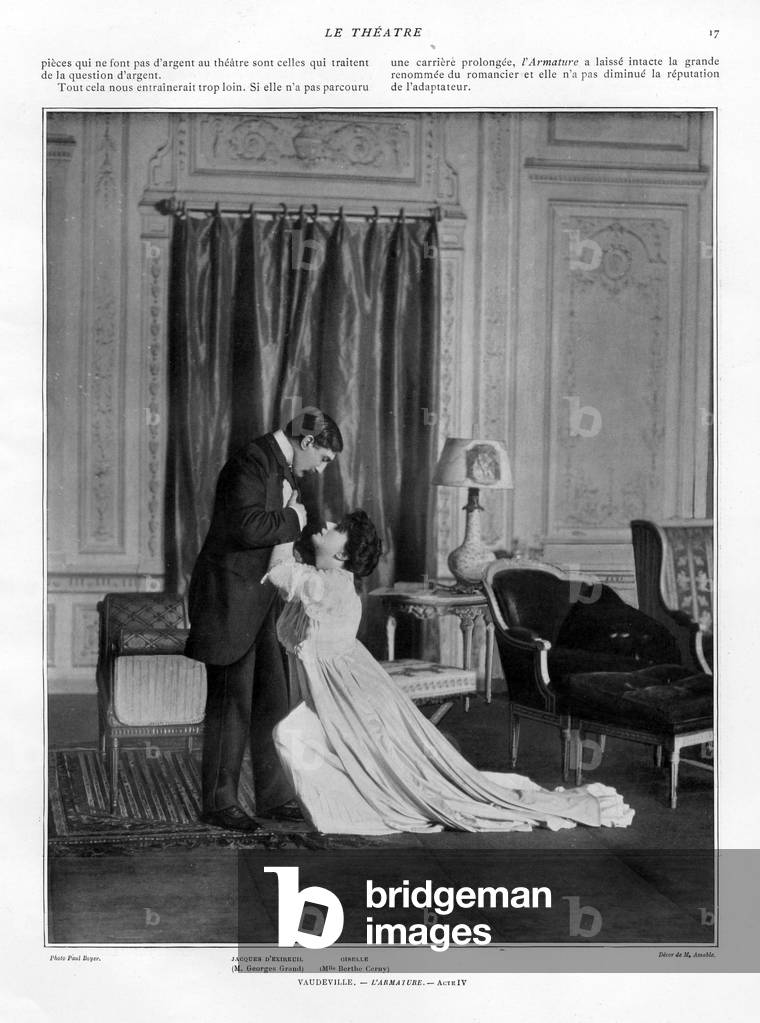 Le Theatre, Magazine Plate, France, 1910s