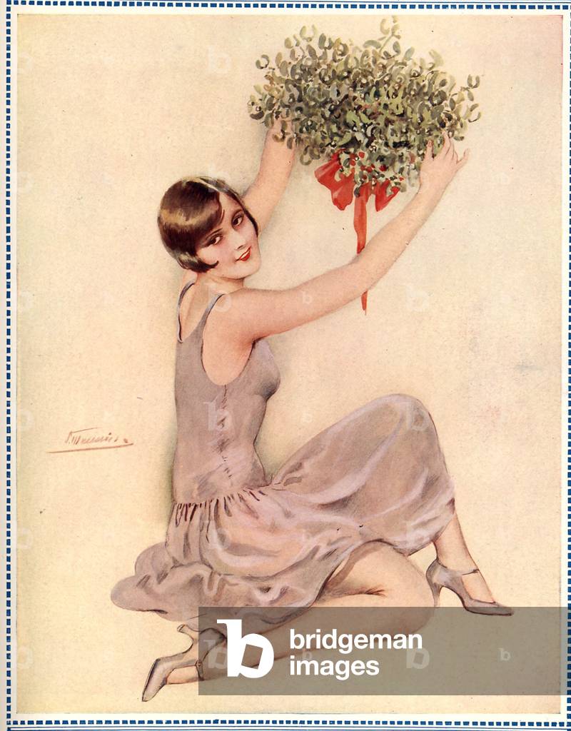 Mistletoe, Magazine Plate, UK, 1920s