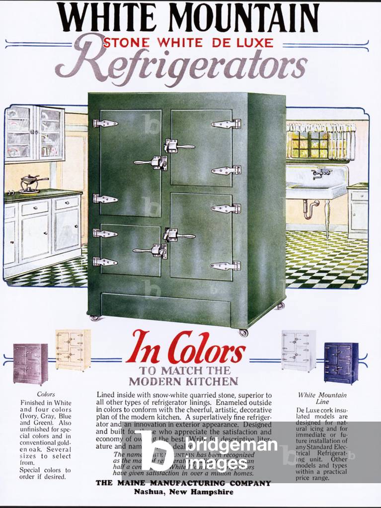 White Mountain Magazine, advert, USA, 1920s