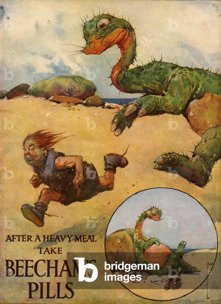 Beecham's Magazine Advert, UK, 1910s