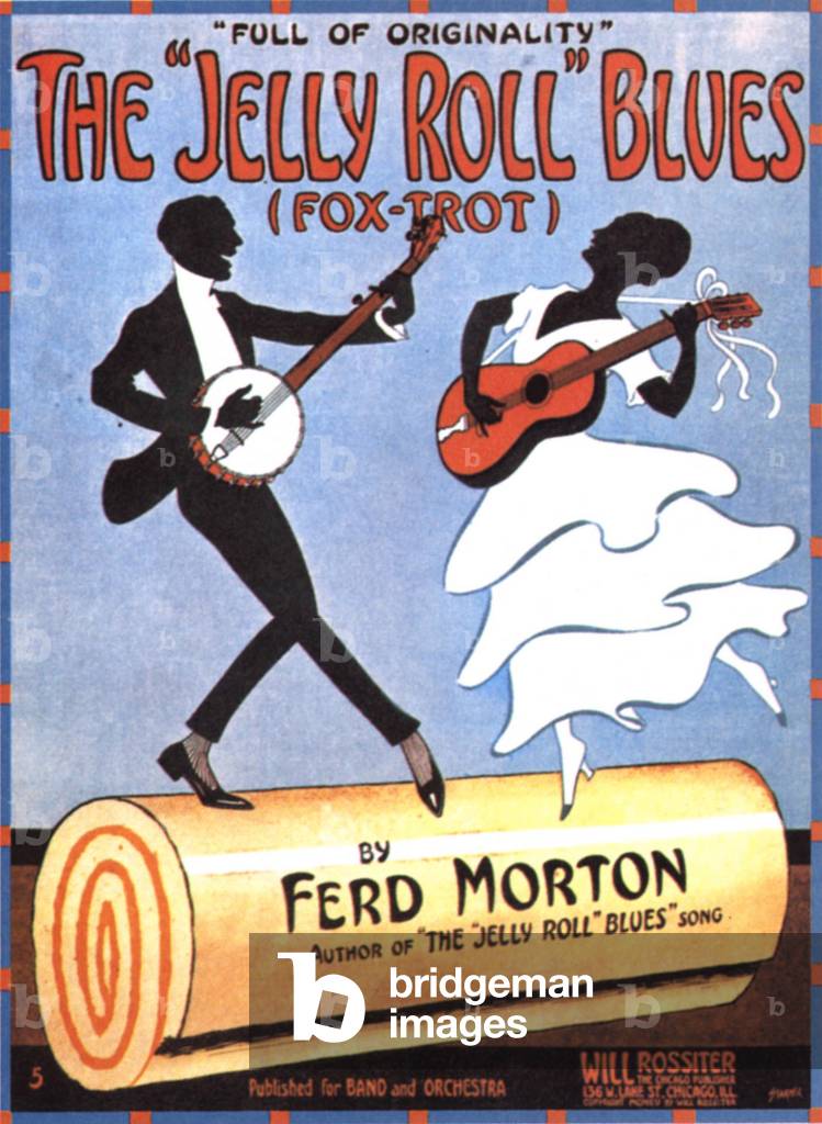 jelly roll blues fox-trot, USA, 1910s (poster)