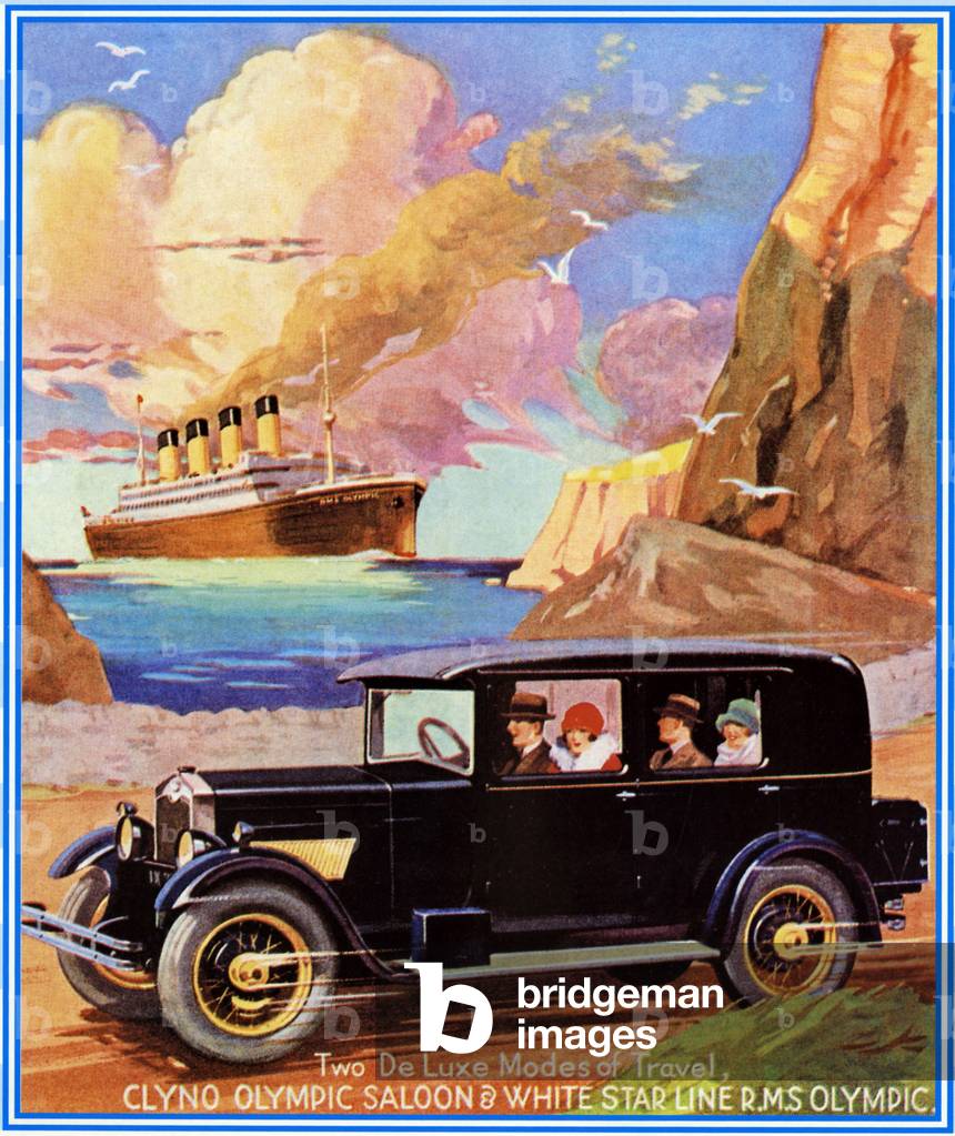 White Star Line Magazine Advert, UK, 1930s