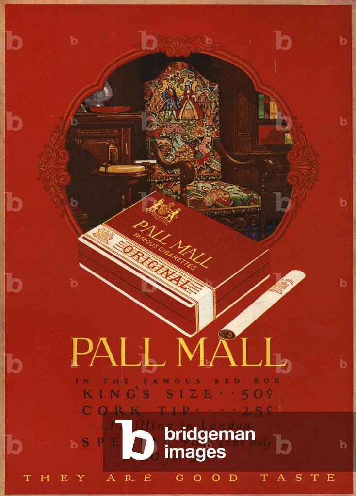 Pall Mall Magazine, advert, UK, 1920s