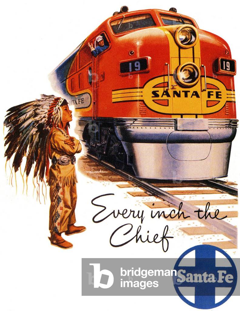 Santa Fe, 1950s (print)