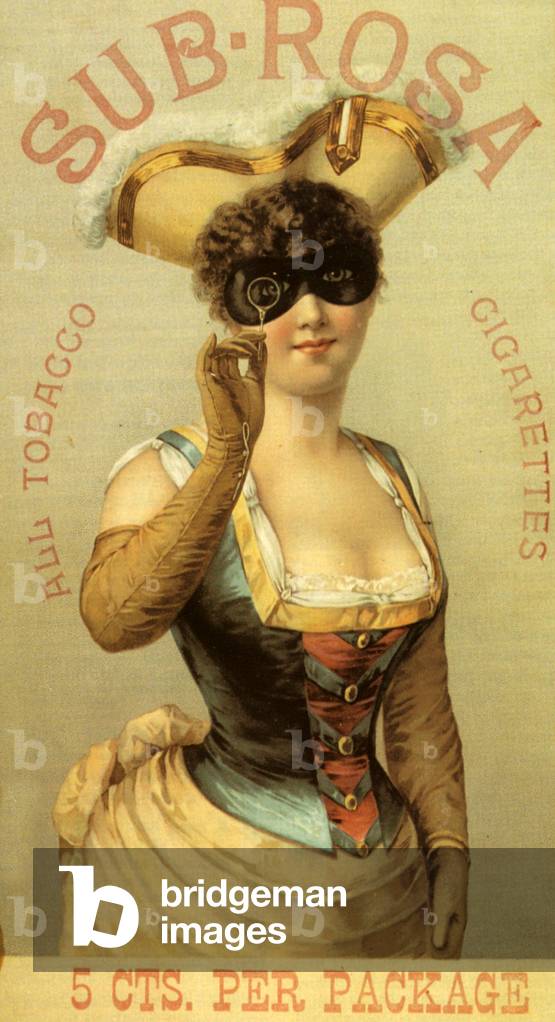 Sub Rosa Poster, USA, 1880s