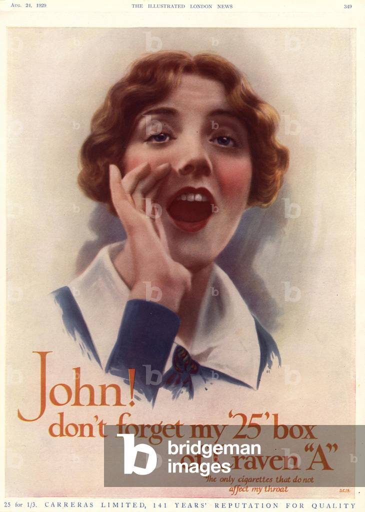 Craven A, 1930s (print)