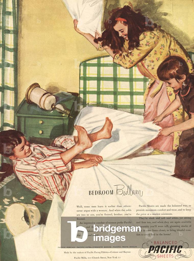 Pacific Magazine, advert, USA, 1940s