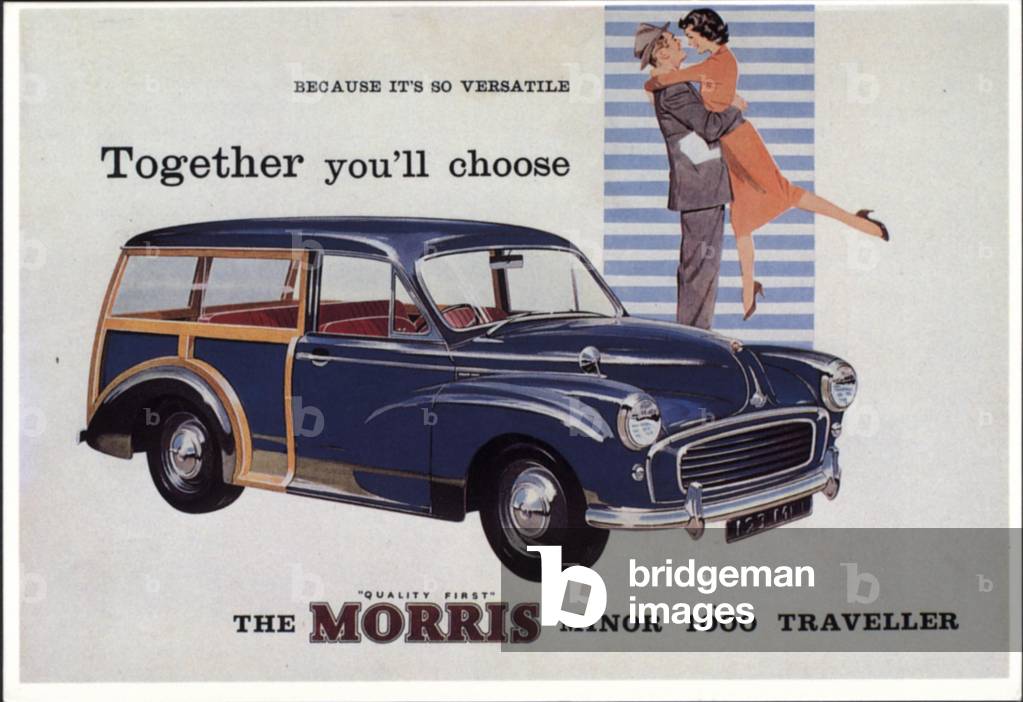Morris car, 1950s (print)