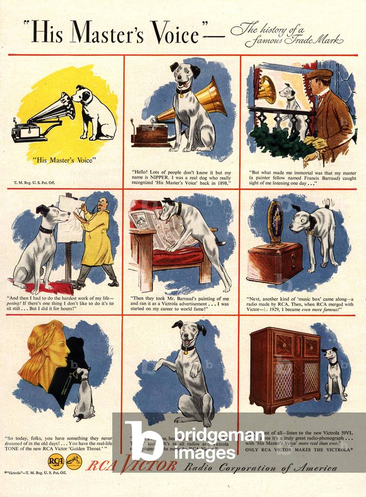 HMV, 1940s (print)