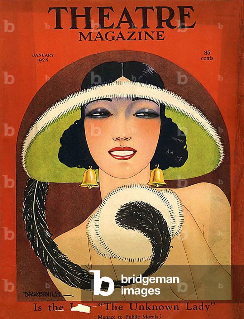 Theatre Magazine Magazine Cover, USA, 1920s