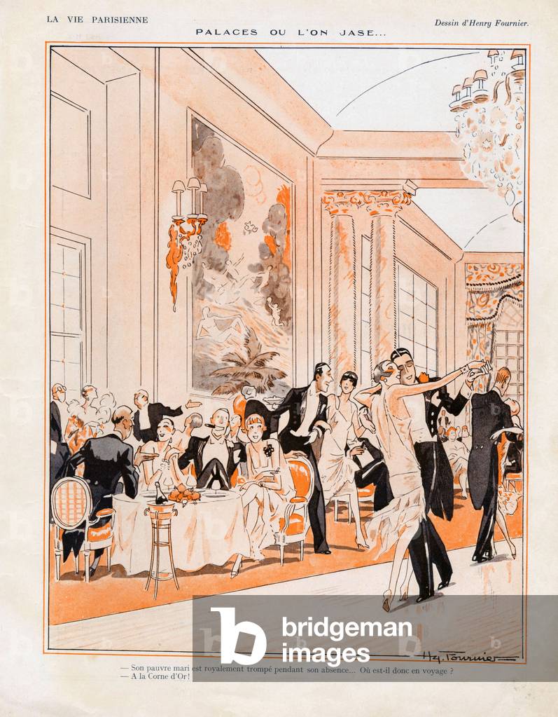 La Vie Parisienne, Magazine Plate, France, 1920s (print)