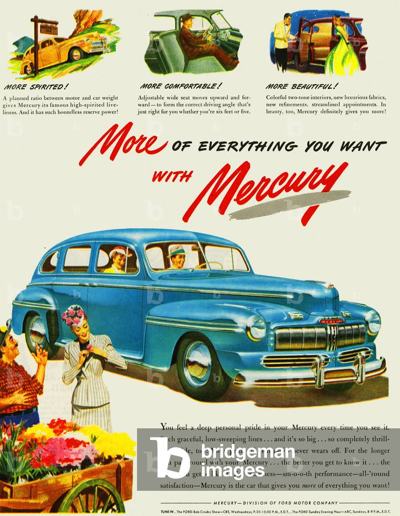 Mercury, 1940s (print)