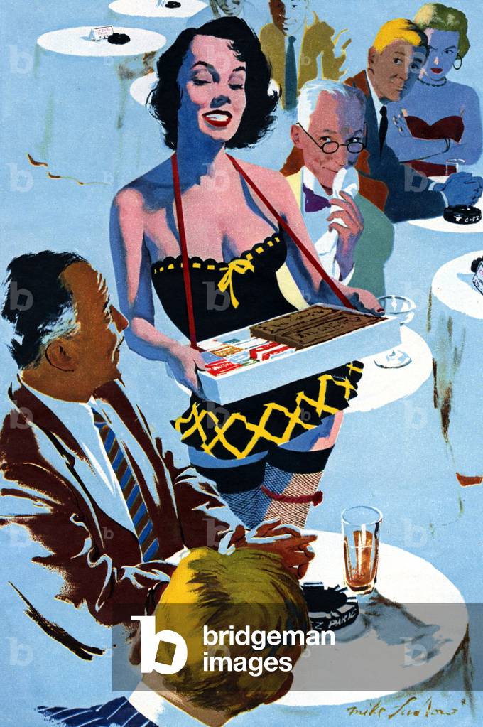 Waitresses Magazine Plate, USA, 1950
