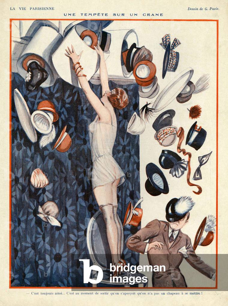 La Vie Parisienne, Magazine Plate, France, 1930s (print)