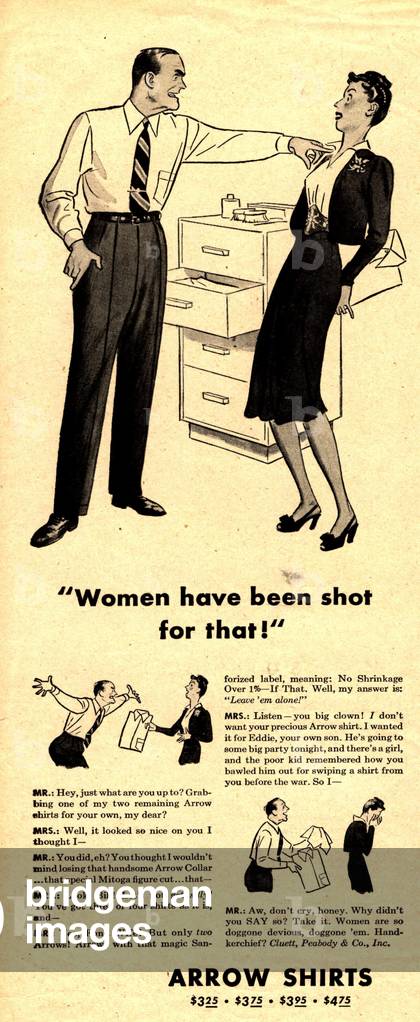Arrow Magazine, advert, USA, 1942