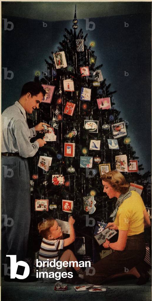 Christmas Magazine, advert, USA, 1940s