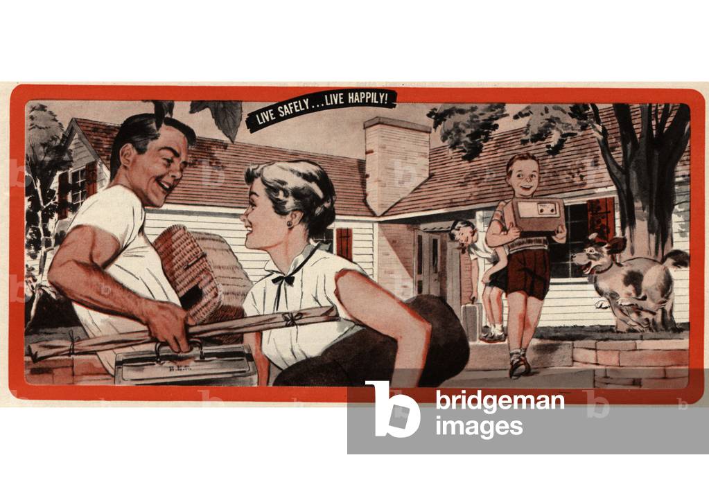 Mutual Of Omaha Magazine, advert, USA, 1940s