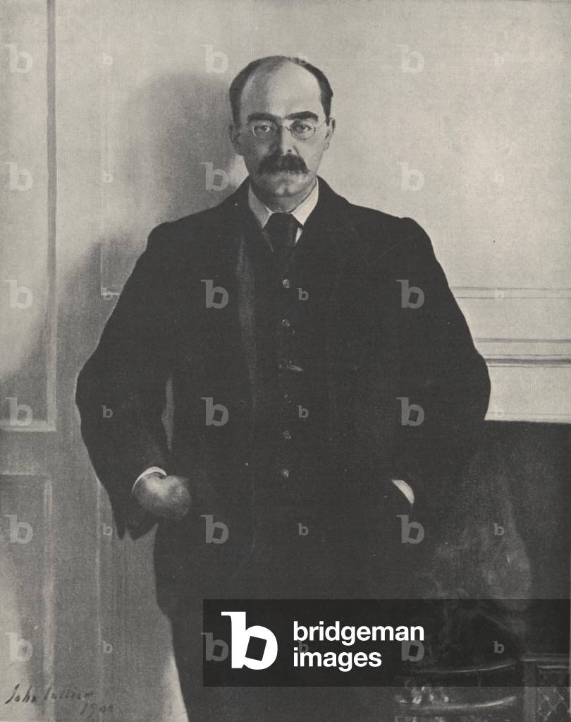 Rudyard Kipling Magazine Plate, UK, 1900s