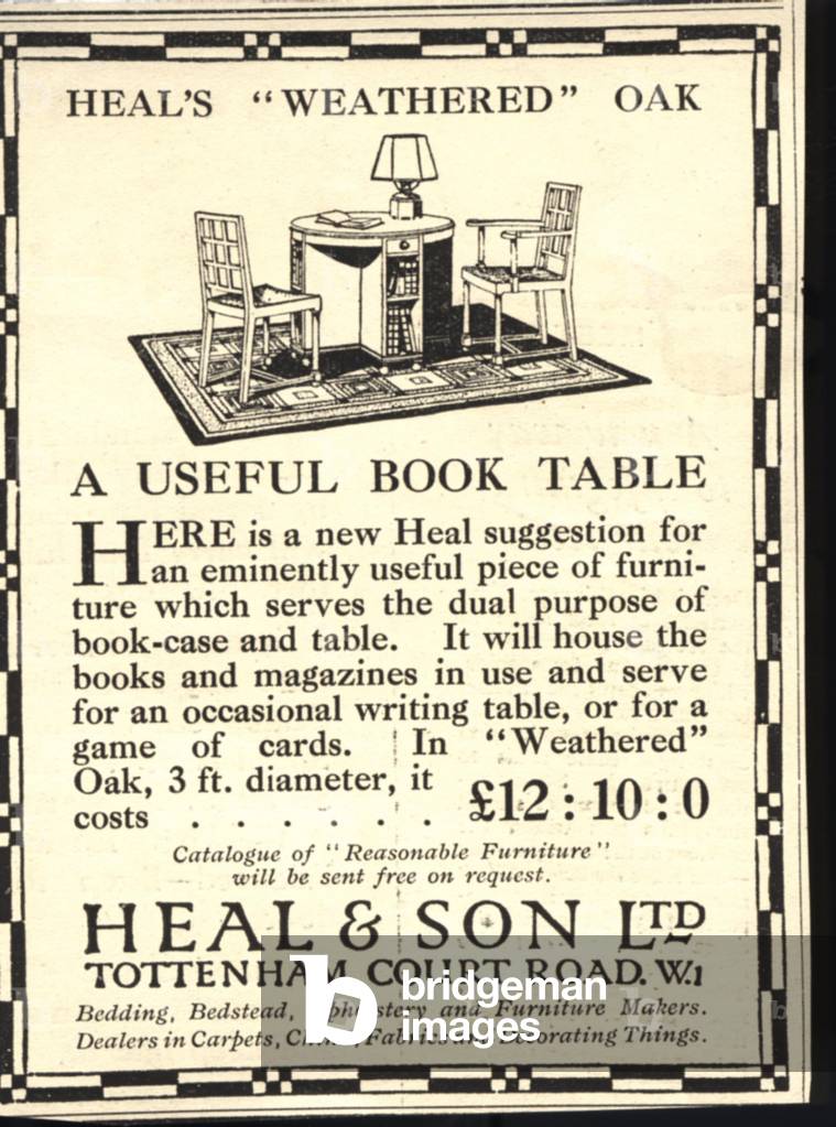 Heal s, 1920s