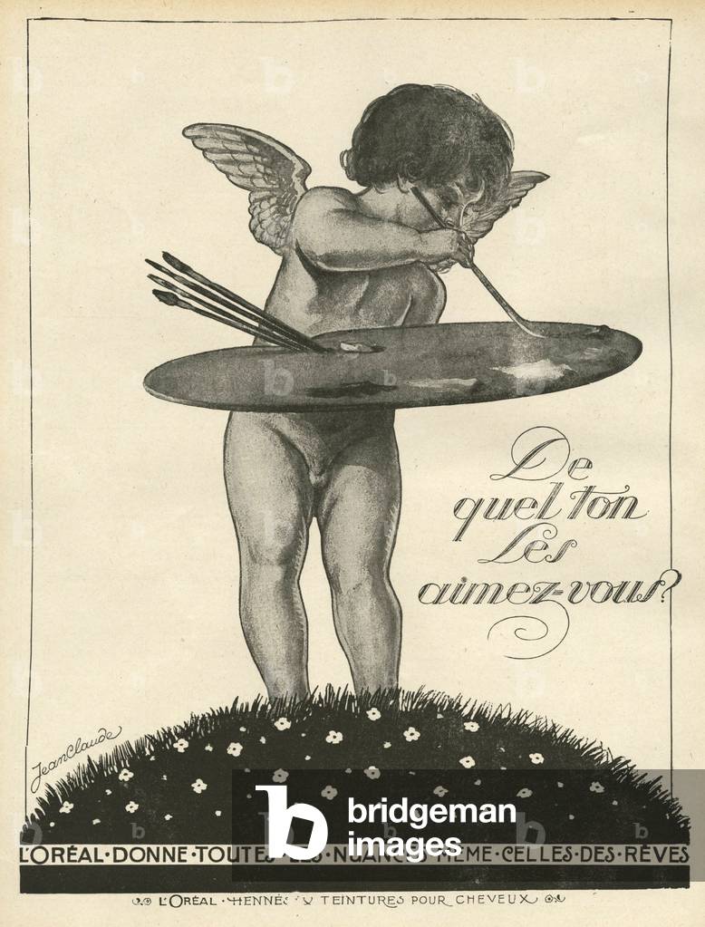 L'Oreal Magazine Advert, France, 1910s