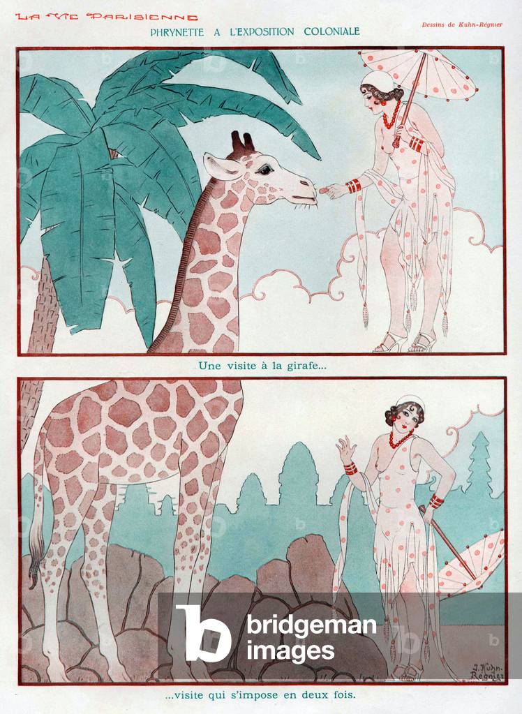 La Vie Parisienne, Magazine Plate, France, 1930s (print)