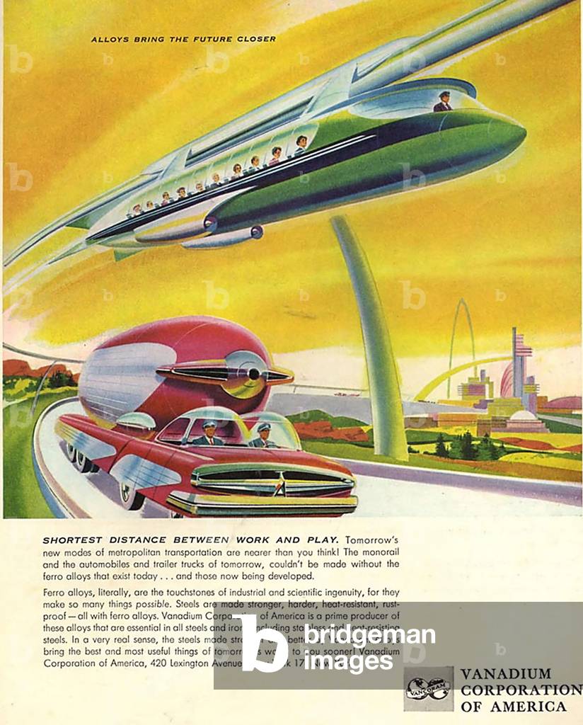 Vanadium Corporation of America Magazine Advert, USA, 1950s