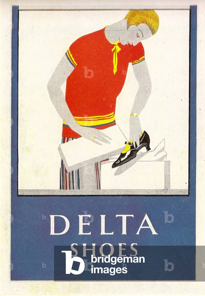 Delta shoes, 1930s (print)