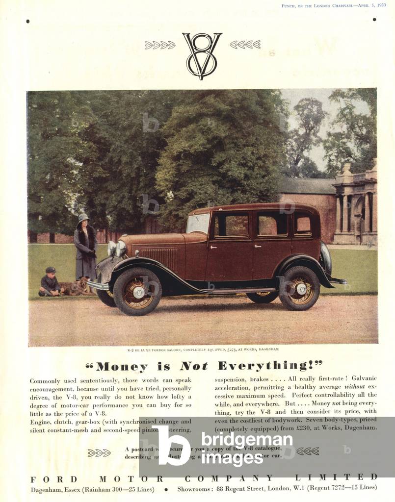 Ford Magazine, advert, UK, 1930s